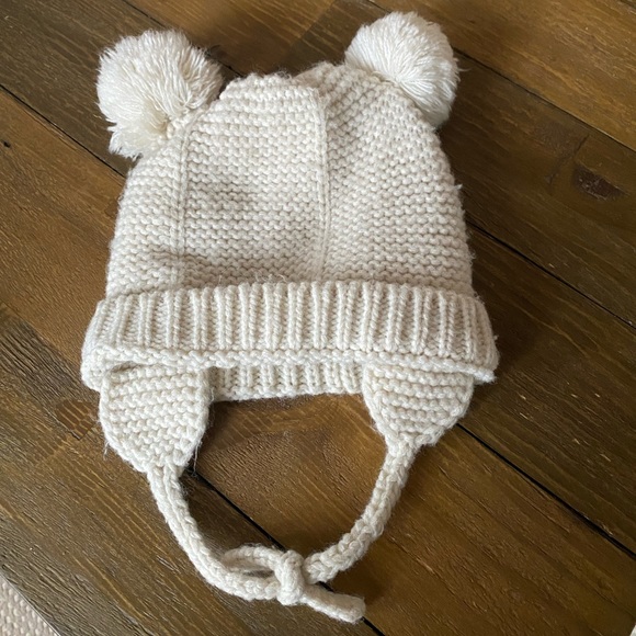 Zara Accessories Zara Girl Winter Hat With Tie Poshmark